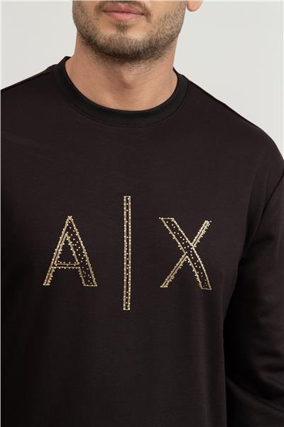 Armani Exchange Erkek Bisiklet Yaka Sweatshirt