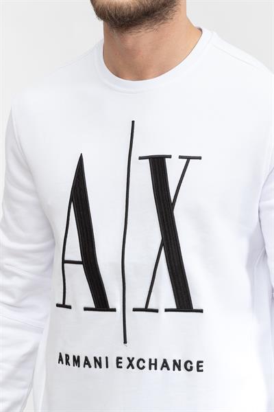 Armani Exchange Erkek Bisiklet Yaka Sweatshirt