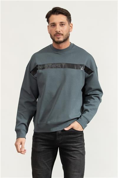 Armani Exchange Erkek Bisiklet Yaka Sweatshirt