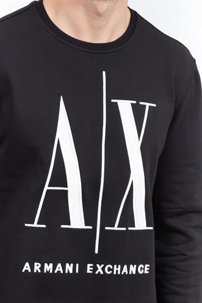 Armani Exchange Erkek Bisiklet Yaka Sweatshirt