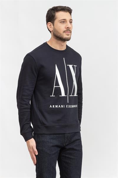 Armani Exchange Erkek Bisiklet Yaka Sweatshirt