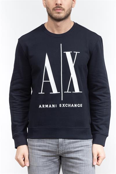 Armani Exchange Erkek Bisiklet Yaka Sweatshirt