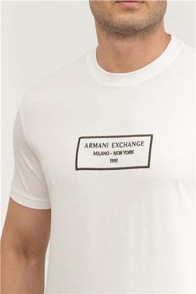Armani Exchange Erkek Bisiklet Yaka T-Shirt