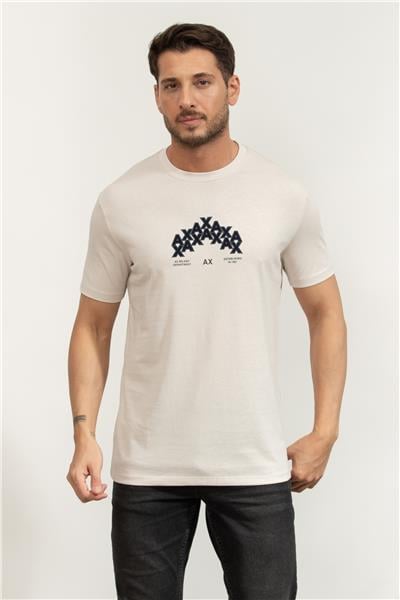 Armani Exchange Erkek Bisiklet Yaka T-Shirt