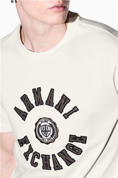 Armani Exchange Erkek Bisiklet Yaka T-Shirt