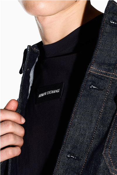Armani Exchange Erkek Bisiklet Yaka T-Shirt