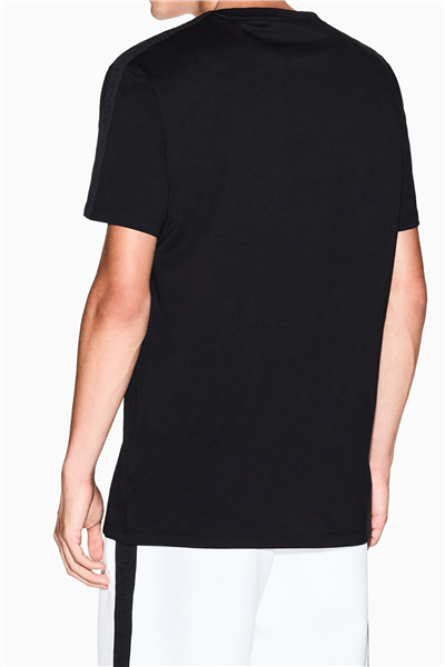 Armani Exchange Erkek Bisiklet Yaka T-Shirt Siyah