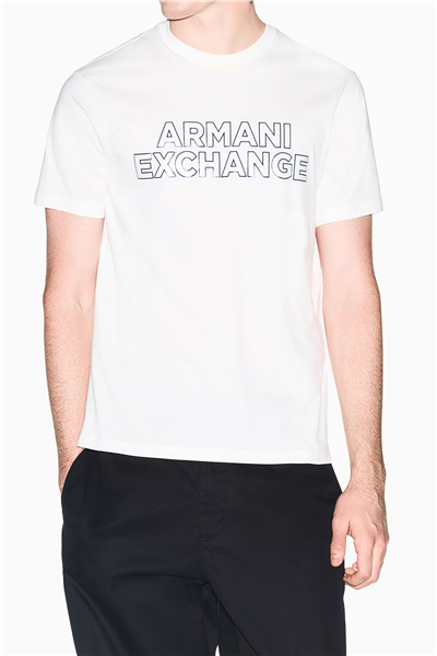 Armani Exchange Erkek Bisiklet Yaka T-Shirt