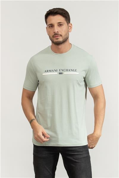Armani Exchange Erkek Bisiklet Yaka T-Shirt