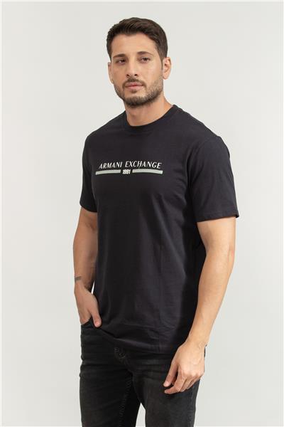 Armani Exchange Erkek Bisiklet Yaka T-Shirt