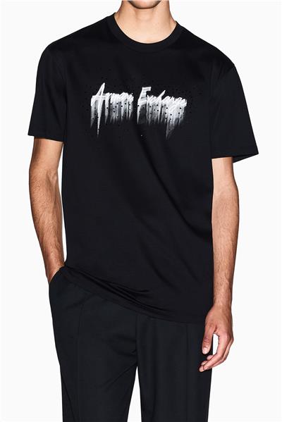 Armani Exchange Erkek Bisiklet Yaka T-Shirt