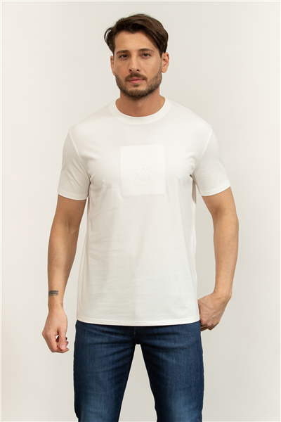 Armani Exchange Erkek Bisiklet Yaka T-Shirt