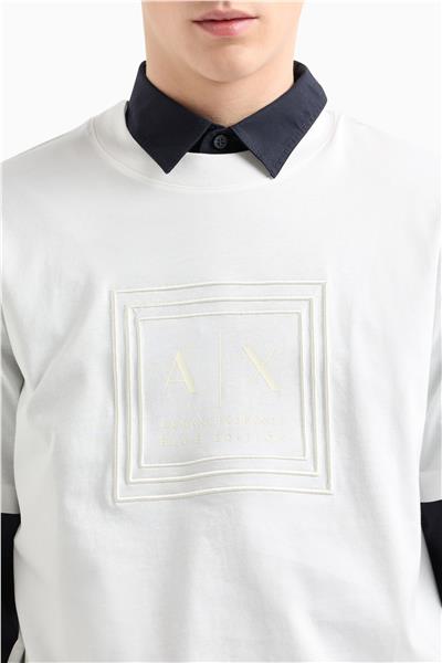 Armani Exchange Erkek Bisiklet Yaka T-Shirt