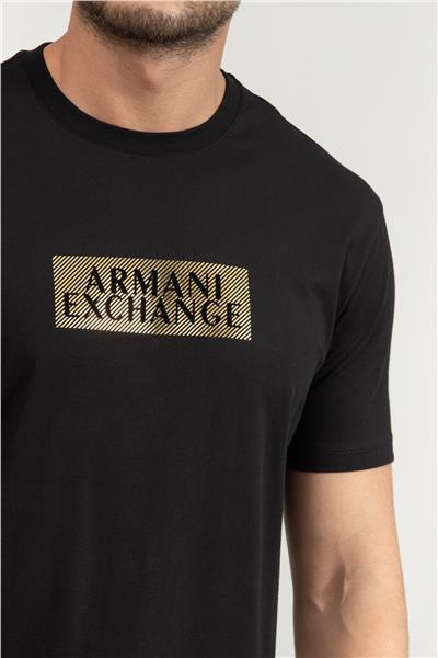 Armani Exchange Erkek Bisiklet Yaka T-Shirt