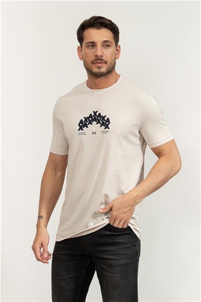 Armani Exchange Erkek Bisiklet Yaka T-Shirt