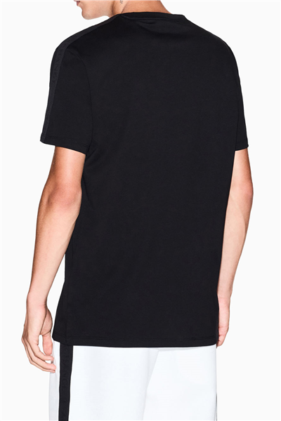 Armani Exchange Erkek Bisiklet Yaka T-Shirt Siyah