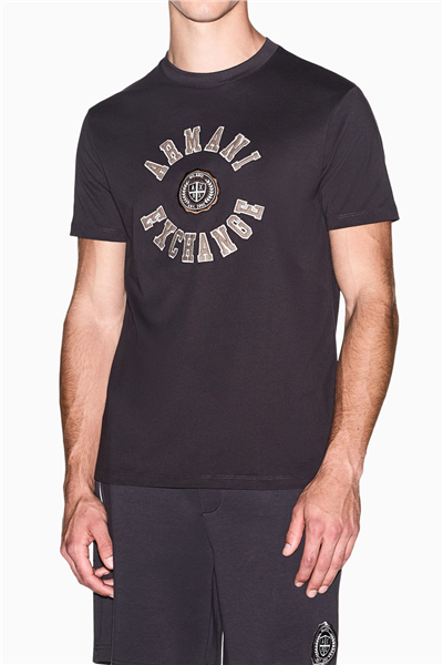 Armani Exchange Erkek Bisiklet Yaka T-Shirt