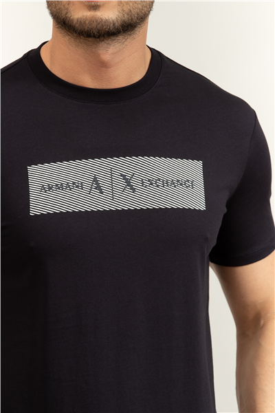 Armani Exchange Erkek Bisiklet Yaka T-Shirt
