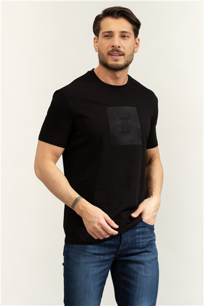 Armani Exchange Erkek Bisiklet Yaka T-Shirt