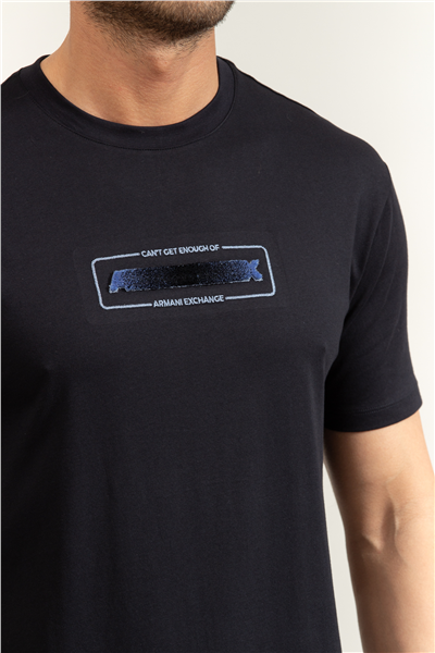 Armani Exchange Erkek Bisiklet Yaka T-Shirt