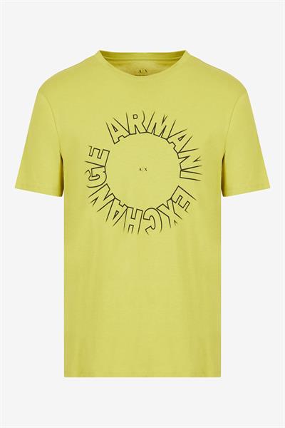 Armani Exchange Erkek Bisiklet Yaka T-Shirt Çok Renkli