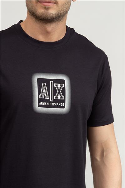 Armani Exchange Erkek Bisiklet Yaka T-Shirt