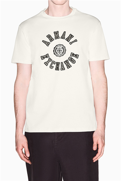 Armani Exchange Erkek Bisiklet Yaka T-Shirt