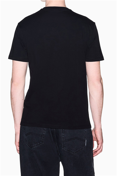Armani Exchange Erkek Bisiklet Yaka T-Shirt Siyah