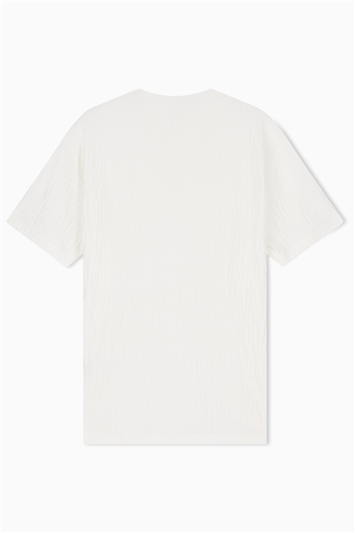 Armani Exchange Erkek Bisiklet Yaka T-Shirt Beyaz