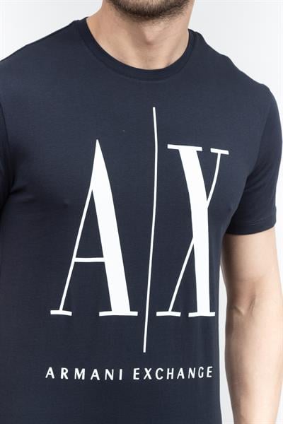 Armani Exchange Erkek Bisiklet Yaka T-Shirt