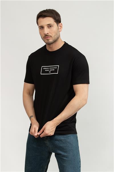 Armani Exchange Erkek Bisiklet Yaka T-Shirt