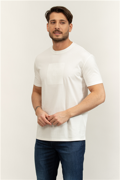 Armani Exchange Erkek Bisiklet Yaka T-Shirt