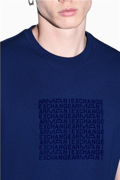 Armani Exchange Erkek Bisiklet Yaka T-Shirt