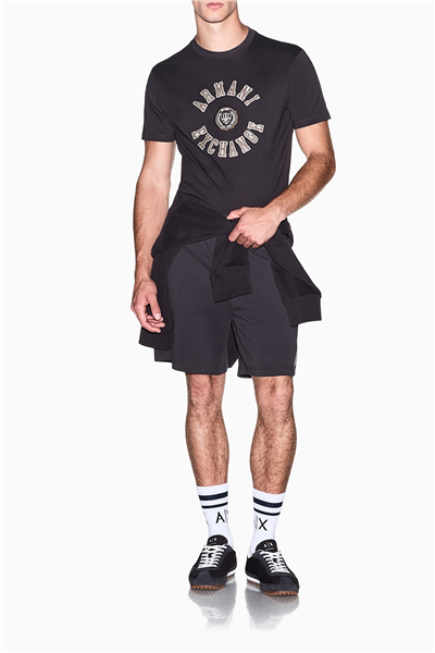 Armani Exchange Erkek Bisiklet Yaka T-Shirt