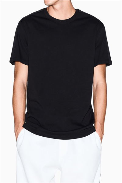 Armani Exchange Erkek Bisiklet Yaka T-Shirt Siyah