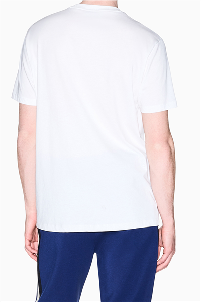 Armani Exchange Erkek Bisiklet Yaka T-Shirt Beyaz