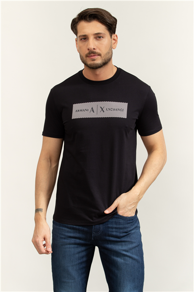 Armani Exchange Erkek Bisiklet Yaka T-Shirt