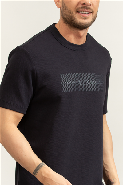 Armani Exchange Erkek Bisiklet Yaka T-Shirt