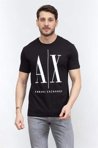 Armani Exchange Erkek Bisiklet Yaka T-Shirt