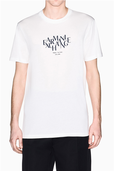 Armani Exchange Erkek Bisiklet Yaka T-Shirt