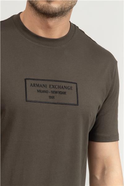Armani Exchange Erkek Bisiklet Yaka T-Shirt