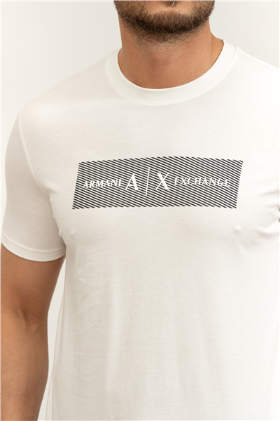 Armani Exchange Erkek Bisiklet Yaka T-Shirt