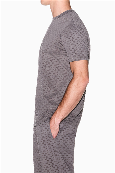 Armani Exchange Erkek Bisiklet Yaka T-Shirt