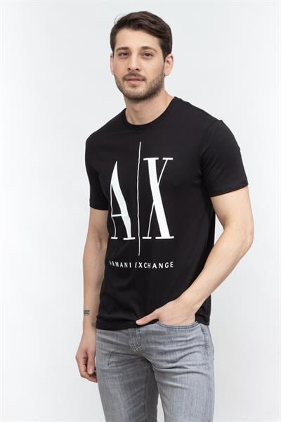 Armani Exchange Erkek Bisiklet Yaka T-Shirt