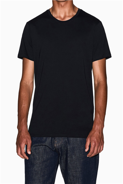 Armani Exchange Erkek Bisiklet Yaka T-Shirt Siyah