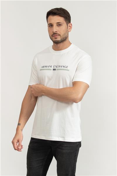 Armani Exchange Erkek Bisiklet Yaka T-Shirt