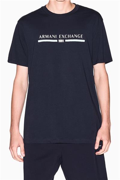Armani Exchange Erkek Bisiklet Yaka T-Shirt