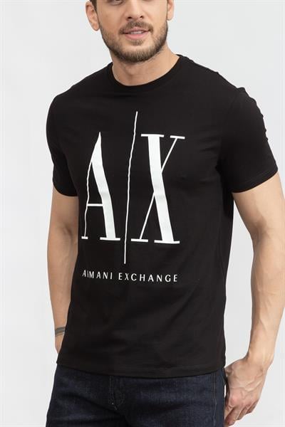Armani Exchange Erkek Bisiklet Yaka T-Shirt