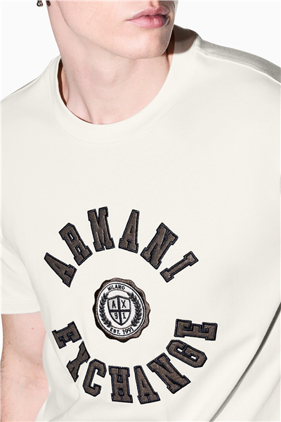 Armani Exchange Erkek Bisiklet Yaka T-Shirt