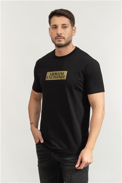 Armani Exchange Erkek Bisiklet Yaka T-Shirt